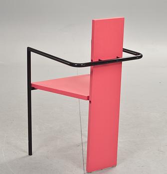 KARMSTOL, "Concrete", Jonas Bohlin, Källemo, formgiven 1980.