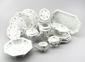 MATSERVIS, 60 delar, porslin, "Maria", Rosenthal, 1900-talets mitt.