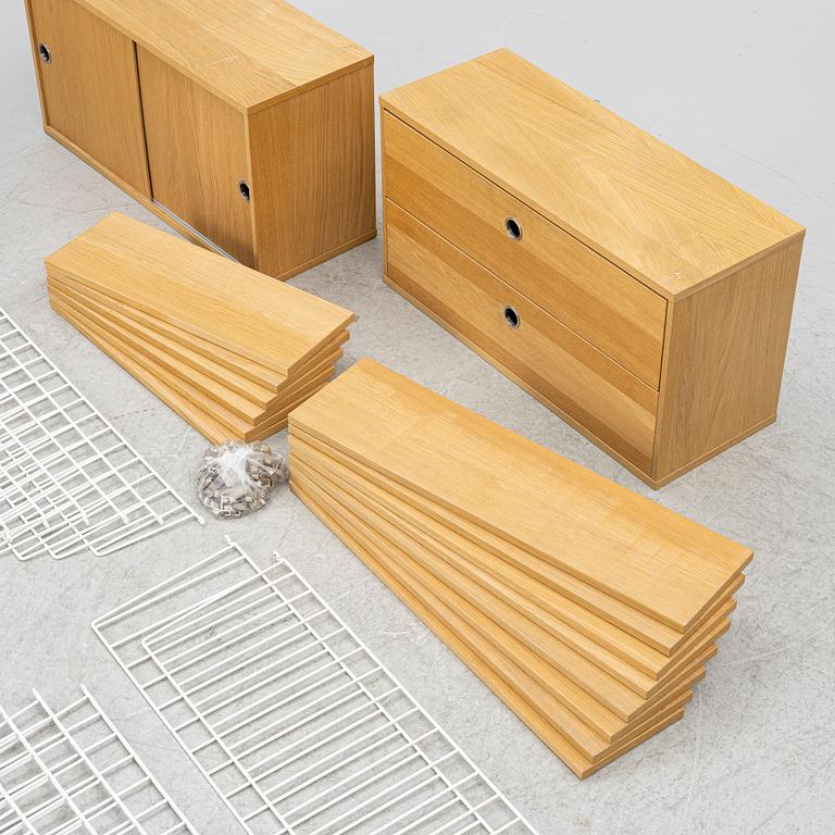 Nils Strinning, a shelving system, "String", Sweden.
