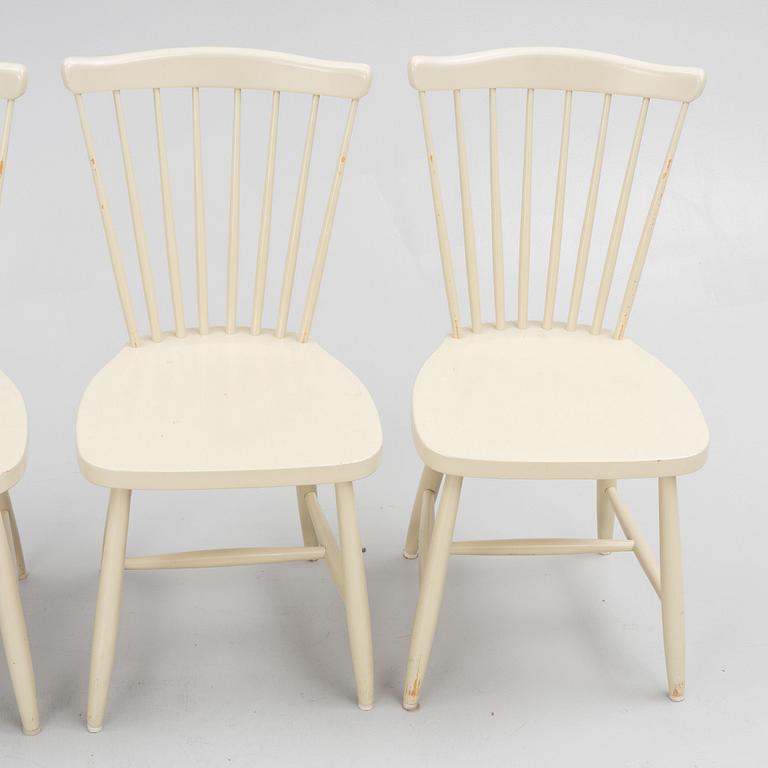 Four chairs, from Stockaryd, dated -79.