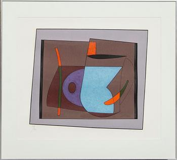 Albert Johansson, etching, signed and numbered 28/90.