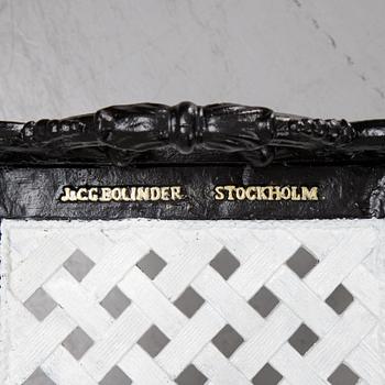 Bänk, J.&C.G Bolinders Mekaniska Verkstad, 1870-tal.