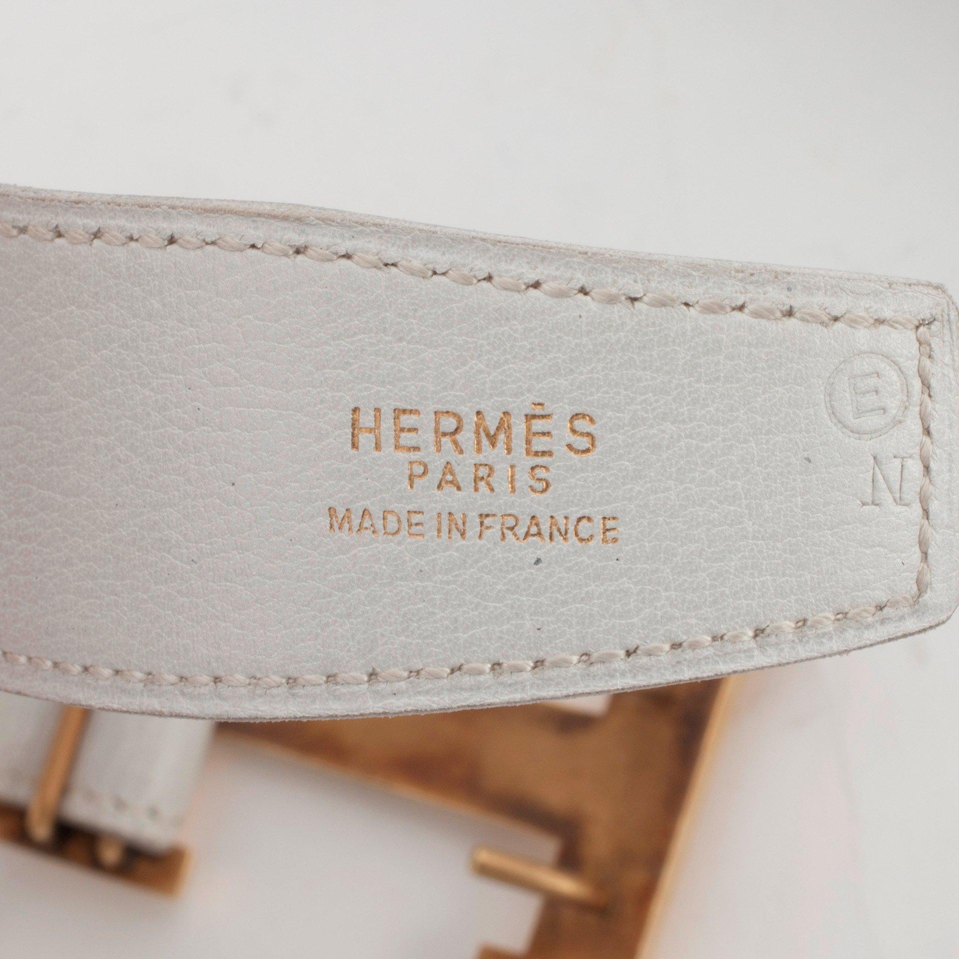 HERMÈS, skärp, 1970-tal.