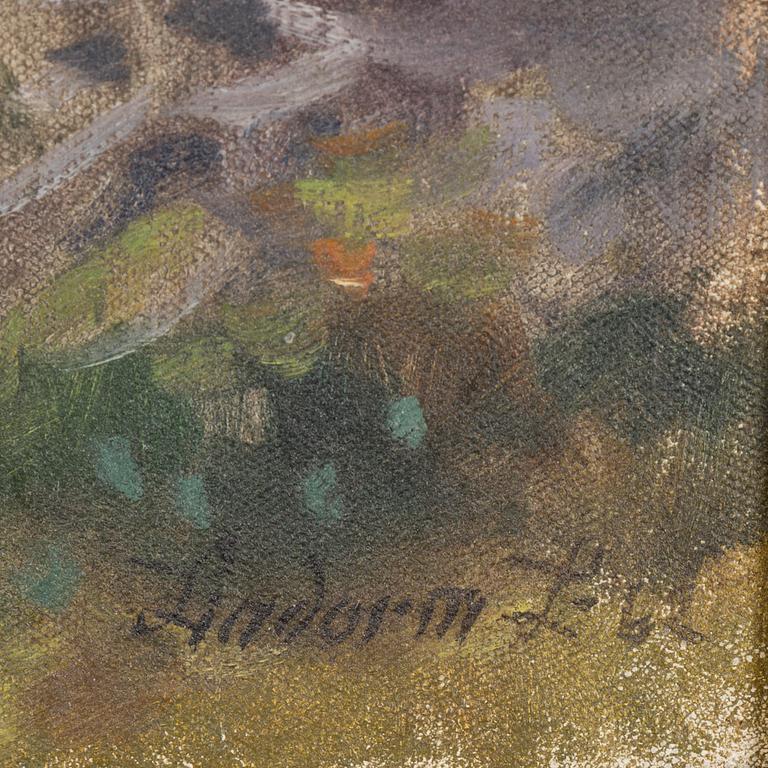 LINDORM LILJEFORS, oil on canvas/panel, signed and dated -62.