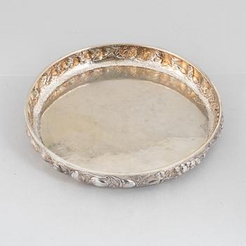 An Italian silver 800 tray.