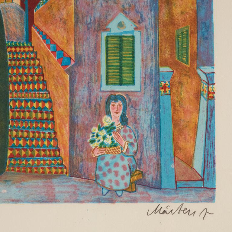 Mårten Andersson, Svart katt på hustak.