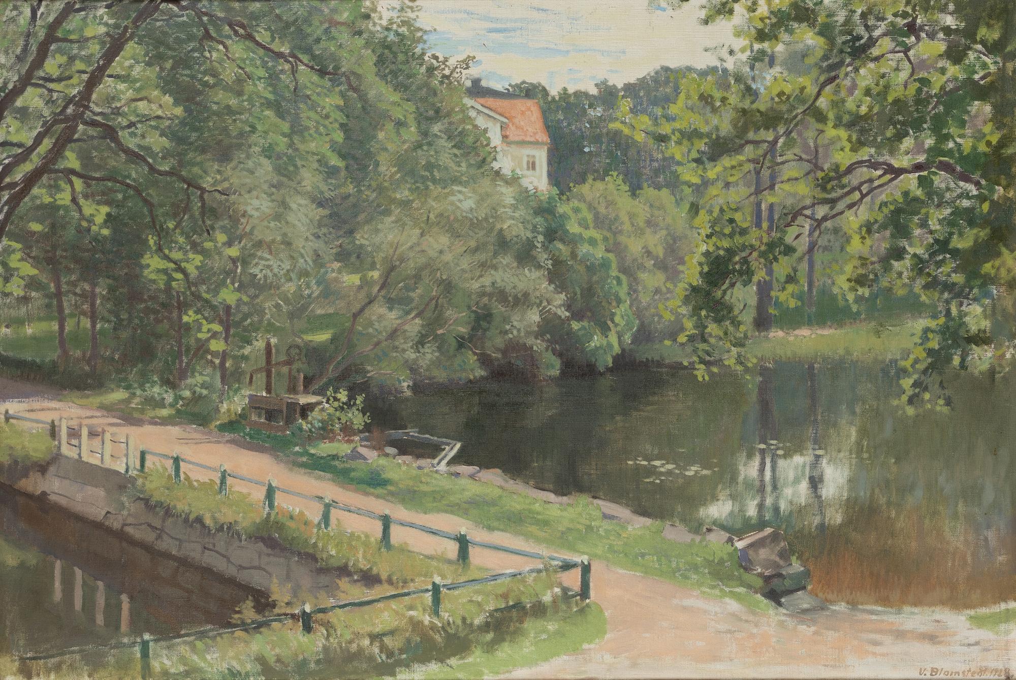Väinö Blomstedt, The Old Bridge.