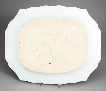 STEKFAT, porslin, Kina, 1700-tal.