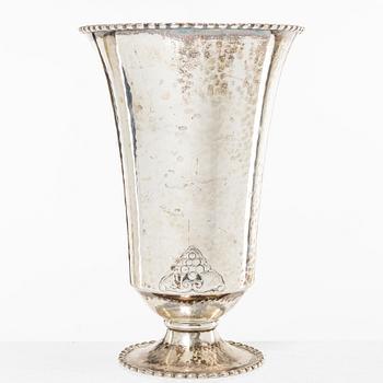 A silver vase, GAB, Stockholm, 1927.