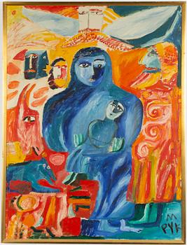 Madeleine Pyk, Madonna and Child.