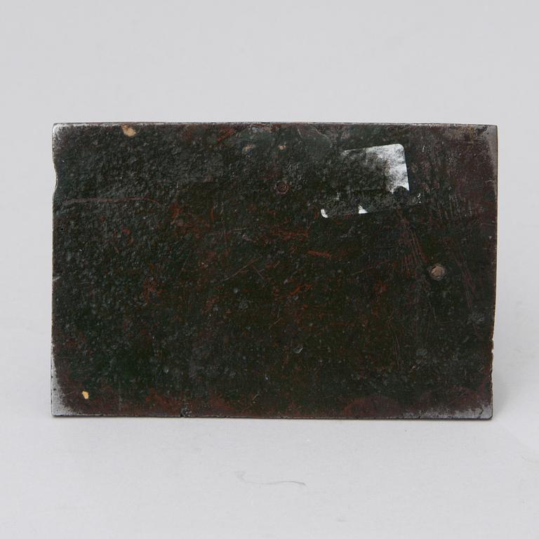 PAPER WEIGHT, iron, empire, early 1800s.