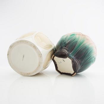 Outer porcelain 3+1 pcs Jugend Rörstrand early 20th century stoneware.