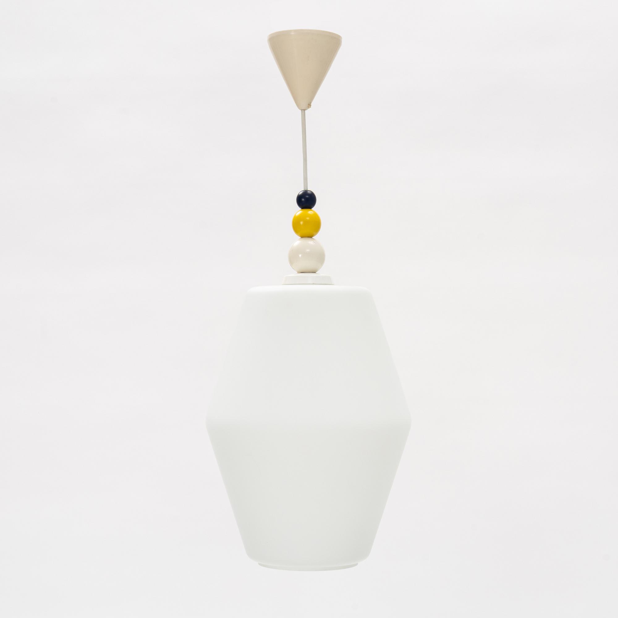 A ceiling light, Luxus, Sweden, 1960's/70's.