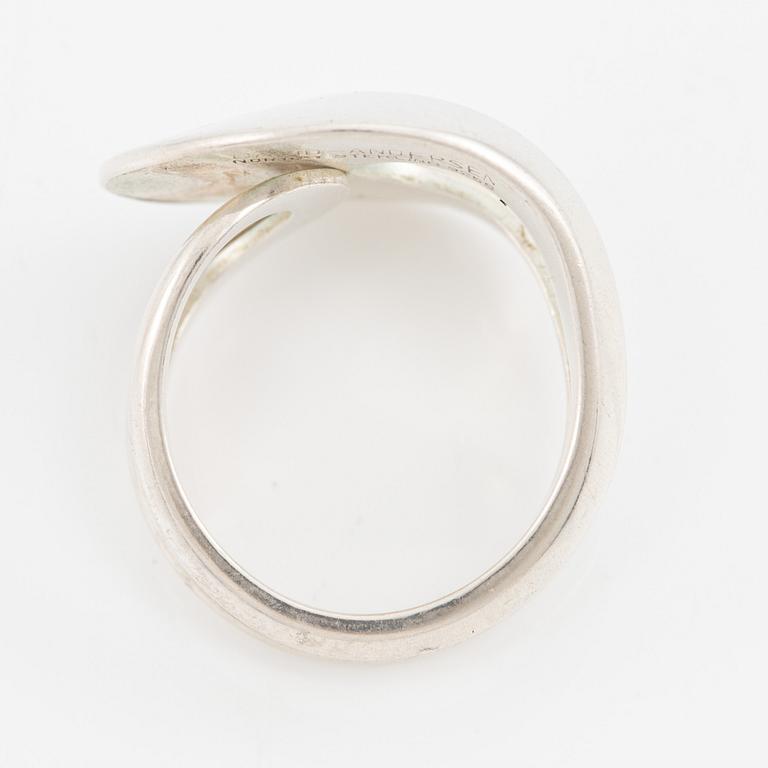 David Andersen ring, sterling silver, Norway.