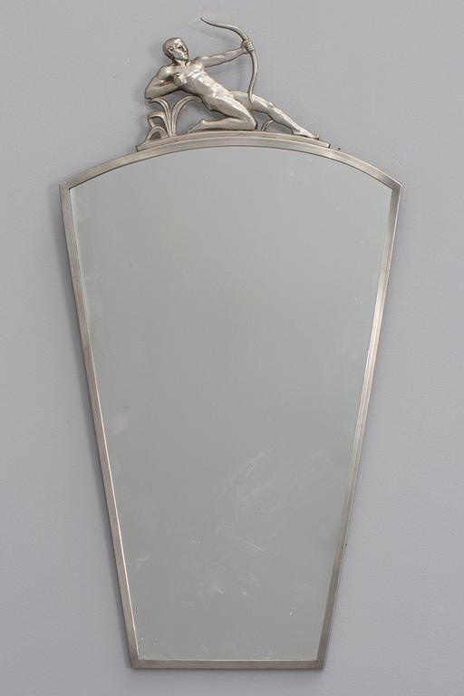 VÄGGSPEGEL, art-deco. 1900-talets första hälft.