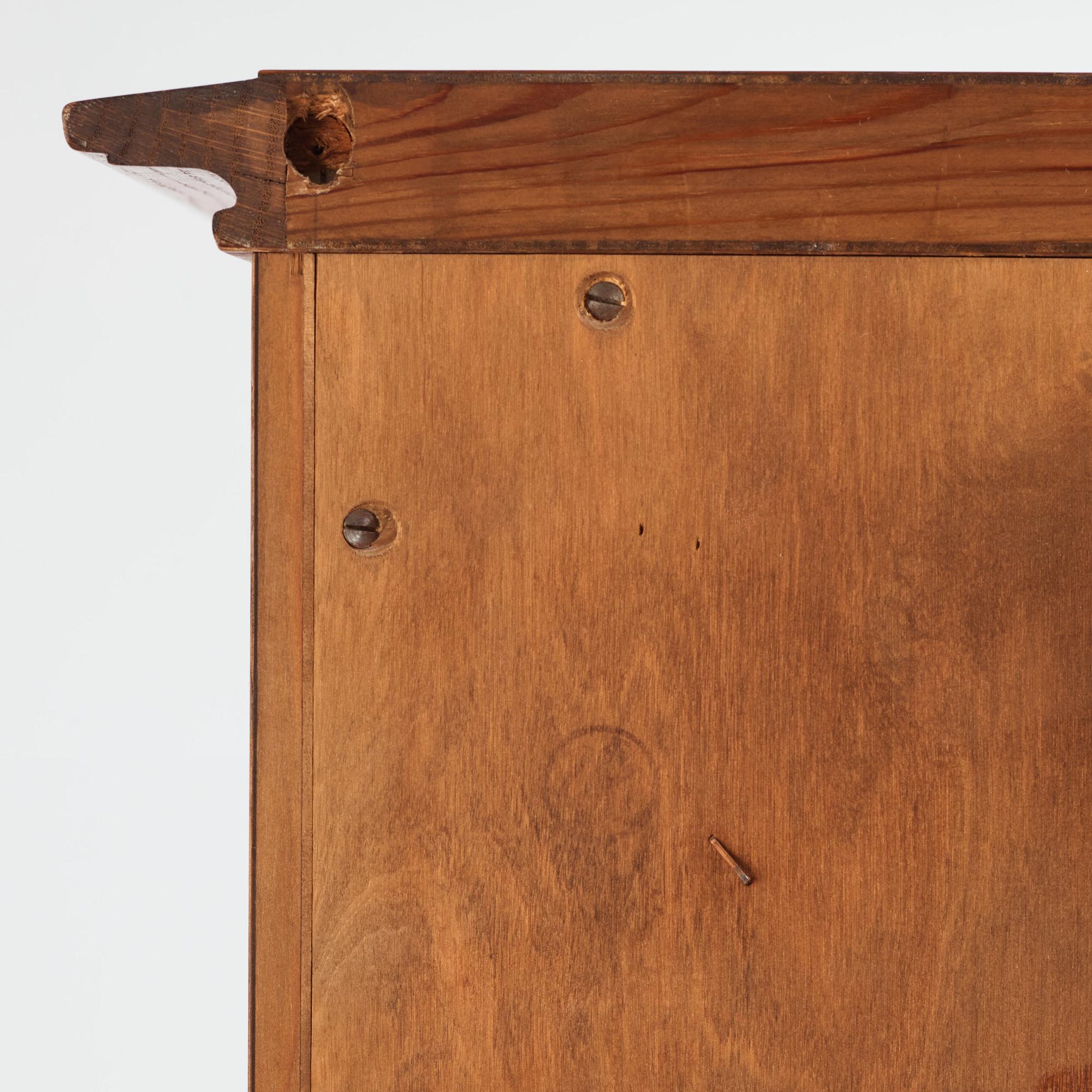 Oscar Nilsson, attributed to, a Swedish Modern oak cabinet, likely executed by Åfors Möbelfabrik, 1940s.