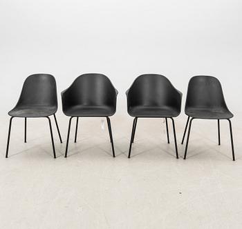 Norm Architects, armchairs, 4 pcs + 2, "Harbour dining chair", for Audo Copenhagen, 2020s.