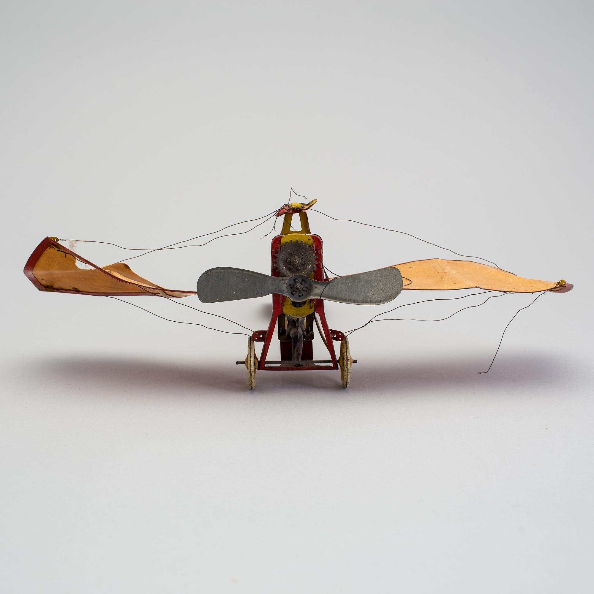 A tinplate Lehmann Ikarus 653 airplane, Germany, 1913-1935.
