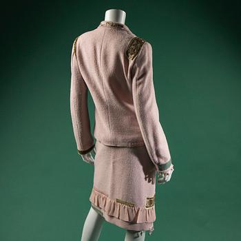 DRÄKT, MOSCHINO, italiensk storlek 40/42.