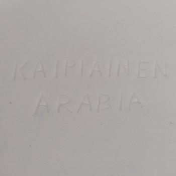 BIRGER KAIPIAINEN, KERAMIKFAT. Blomma. Sign. Kaipiainen, Arabia.