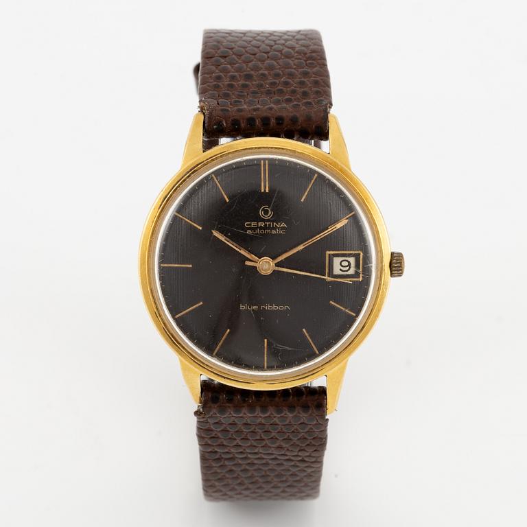 Certina, Blue Ribbon, wristwatch, 33 mm.