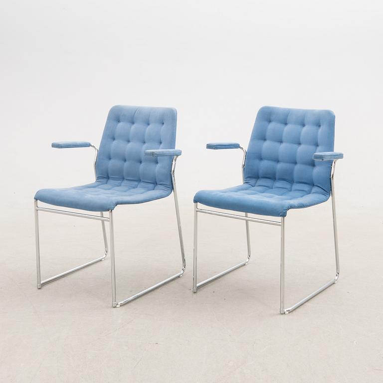 Bruno Mathsson, karmstolar, 8 st, "Mio Mi 408", 2003.