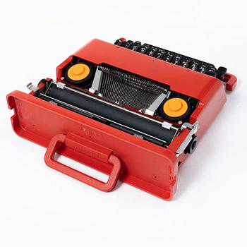 Ettore Sottsass, Skrivmaskin, "Valentine", Olivetti, Italien, 1900-talets andra hälft.