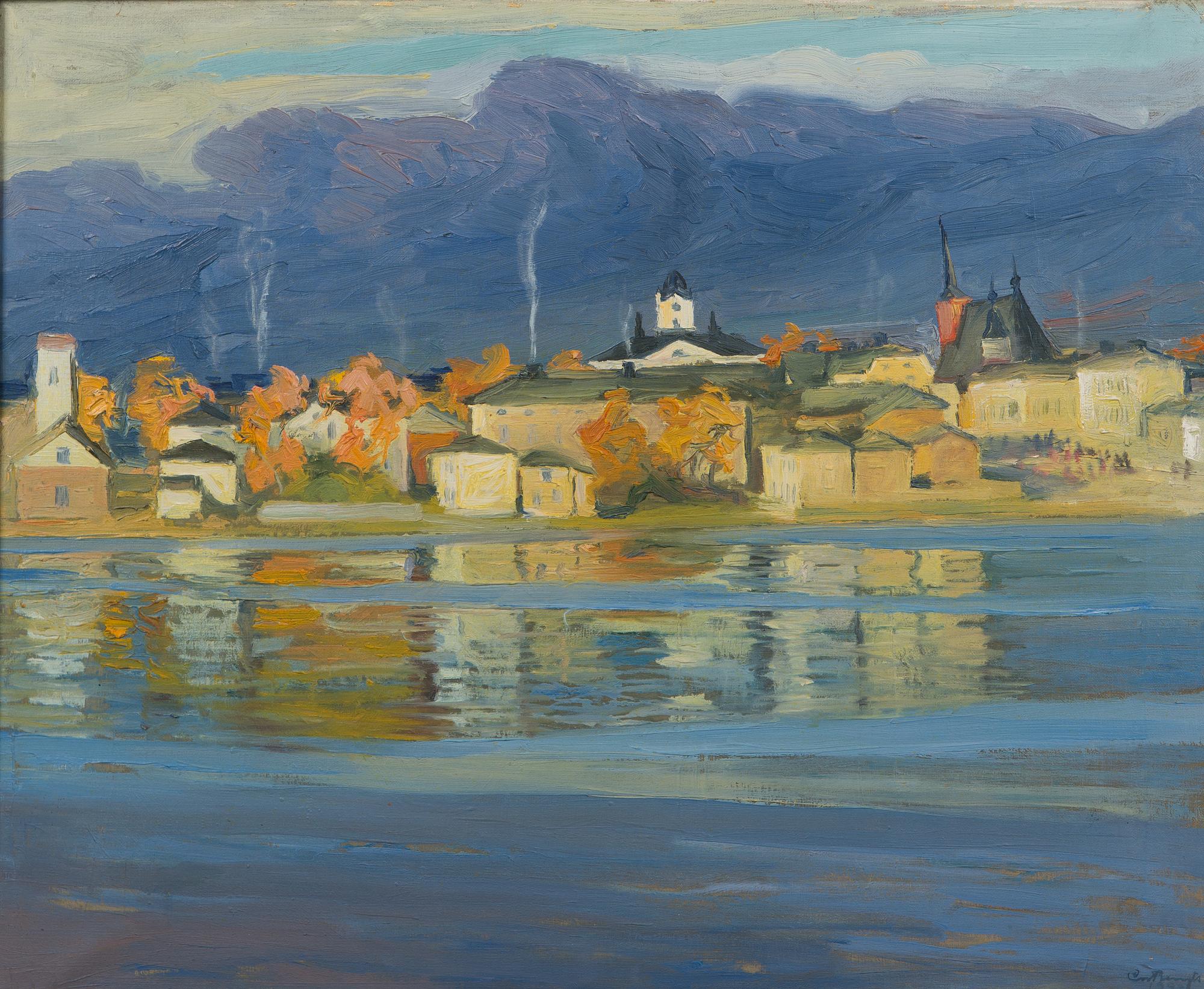 Carl Bengts, Kaupunki rannalla.