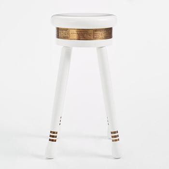 Mats Theselius, a "Skepparpallen" stool, ed. 360/360, Källemo, Värnamo, post 2001.