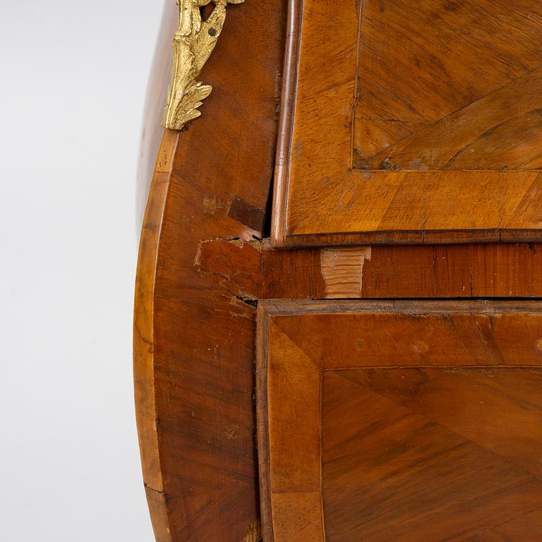 A rococo commode by S. J. Wilhelm (master in Stockholm 1759-82).