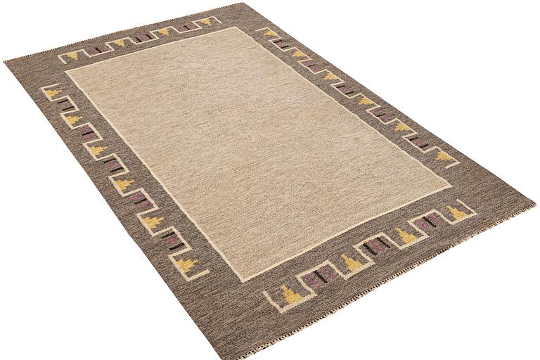 Matta, Röllakan, 1950-tal, ca. 243 x 162 cm.