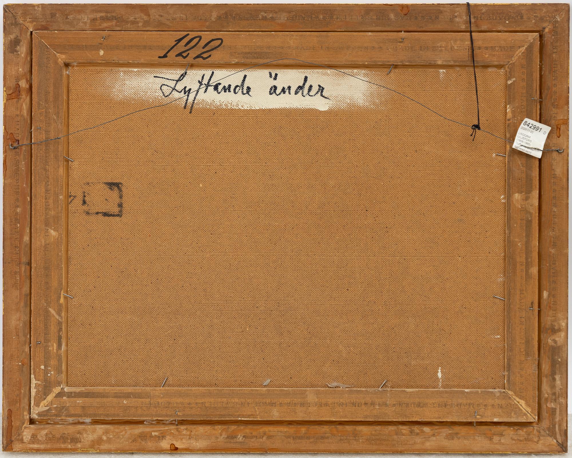 Lindorm Liljefors, "Lyftande änder".