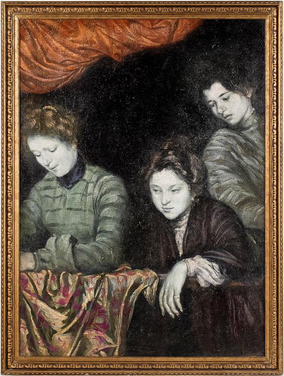 ÉMILE BERNARD. Olja på duk. Sign Emile Bernard o dat Venise 1903.
