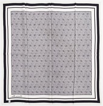 Christian Dior, a silk scarf.