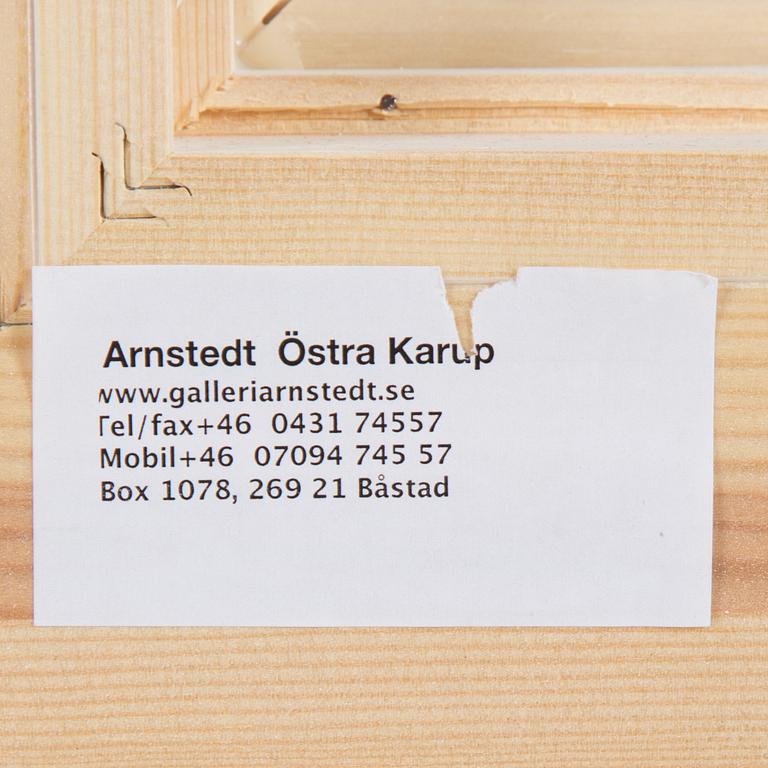 JOHANNA FJAESTAD, olja på duk, signerad och daterad 2014 på spännram a tergo.