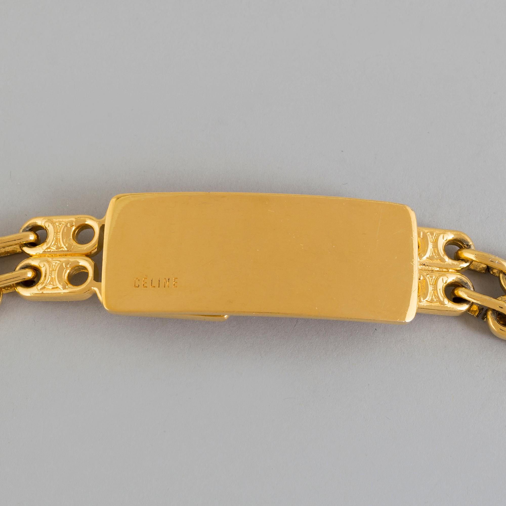BELT/NECKLACE and PENDANT, Celine.