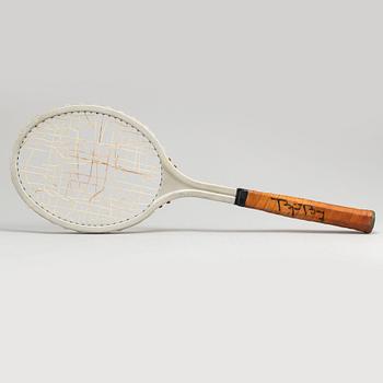 BJÖRN BORG, tennisracket, Browning, aluminium, 1978-79.