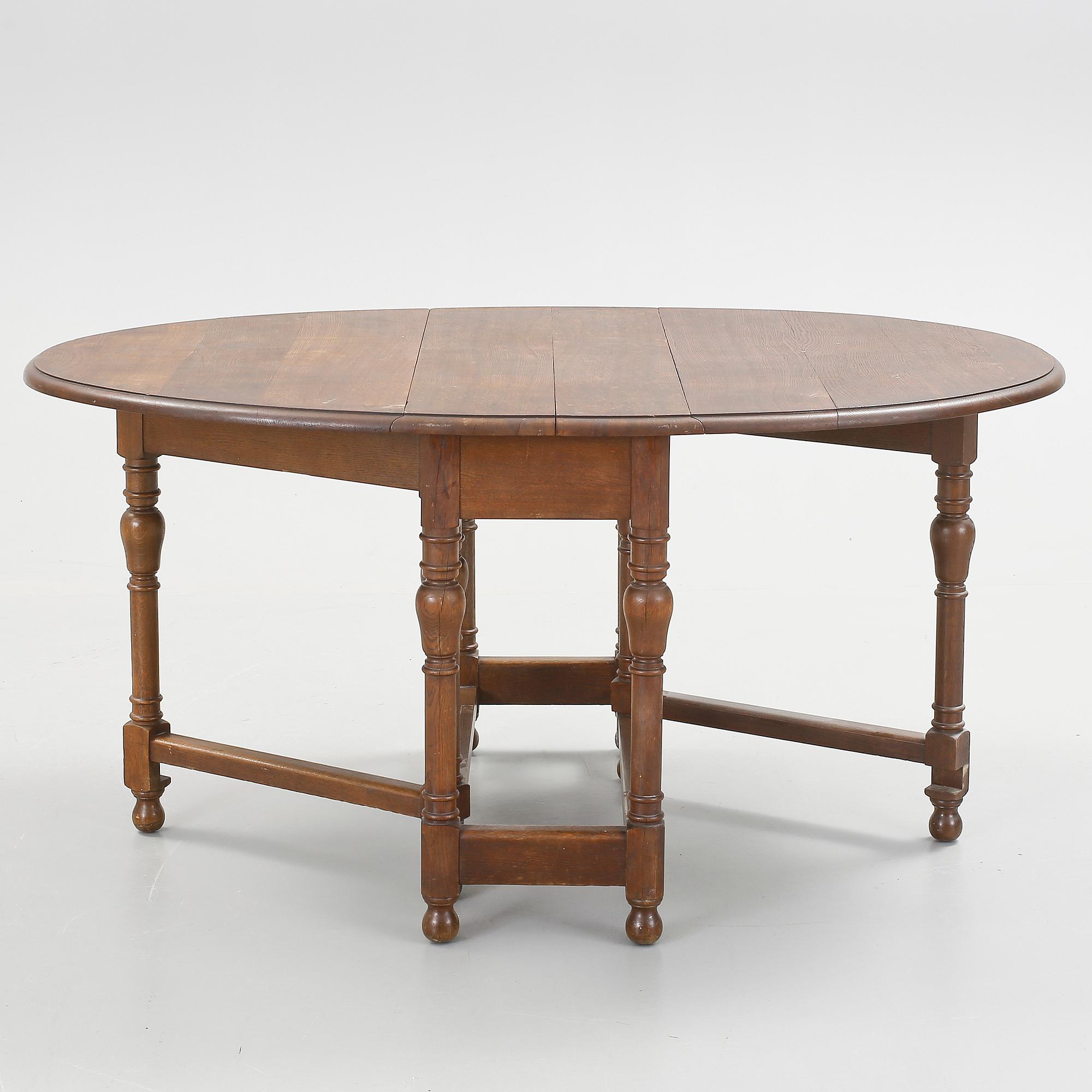 SLAGBORD, ek. Barockstil, 1900-talets första hälft.