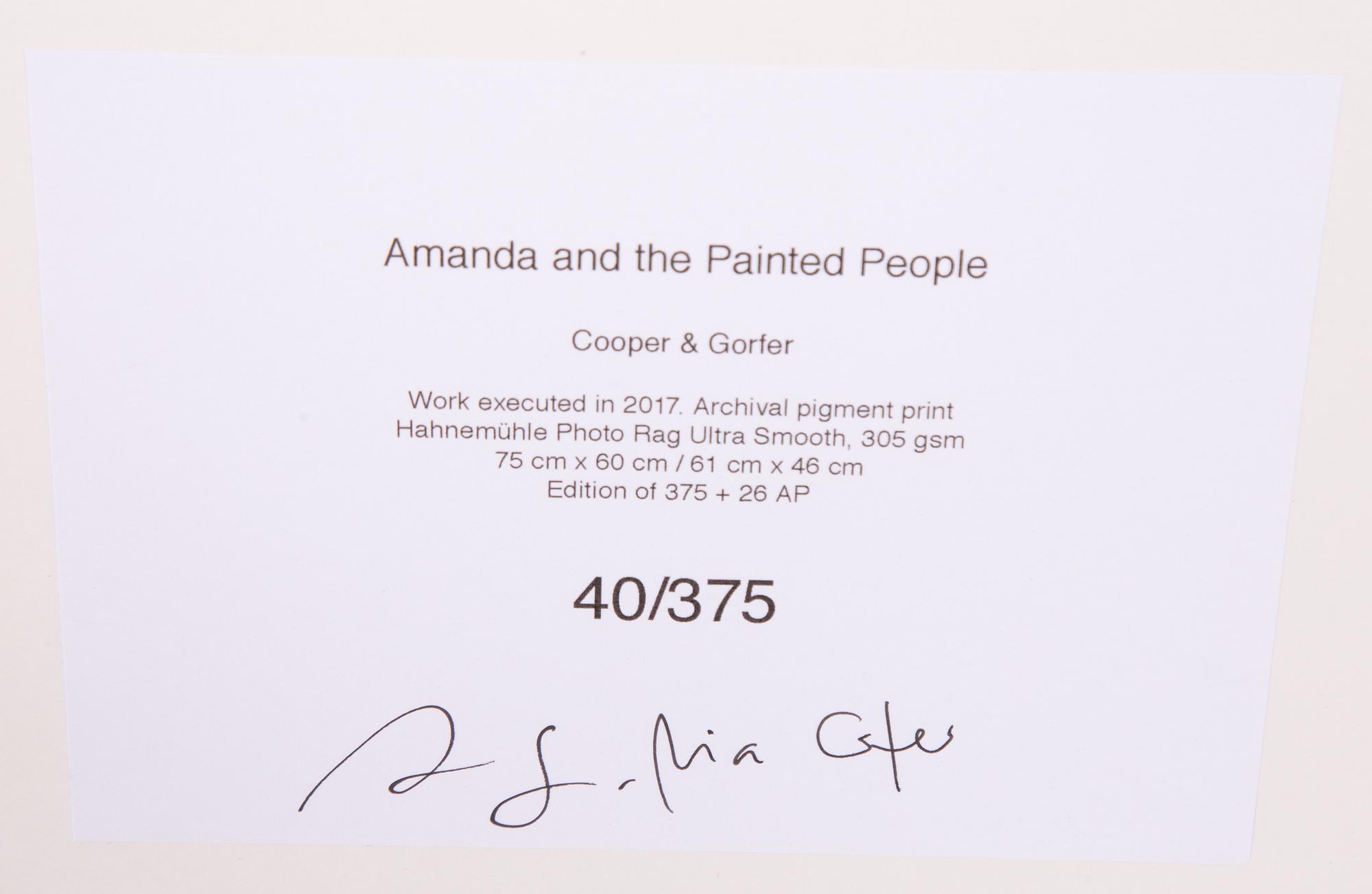 Cooper & Gorfer, "Amanda and the Painted People".