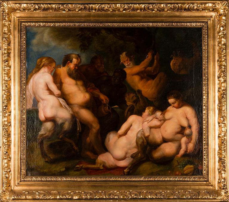 PETER PAUL RUBENS, HÄNEN MUKAANSA, öljy kankaalle, signeerattu, 1800-luku.