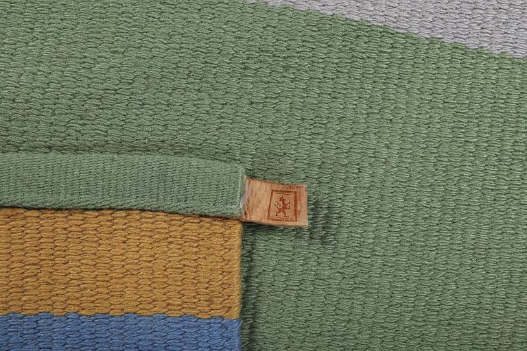 A flat weave runner carpet, Kasthall, Sweden, c. 340 x 83 cm.