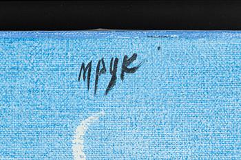 Madeleine Pyk, "Slussen, vinter".