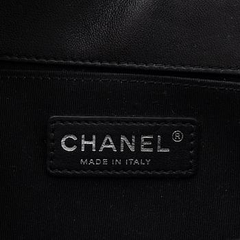 Chanel, a black, quilted leather 'Boy Bag', 2013-2014.