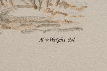 LITOGRAFIER, 41 st, ur "Svenska fåglar", Bror Hallberg, Magnus och Wilhelm von Wright, 1900-talets första hälft.