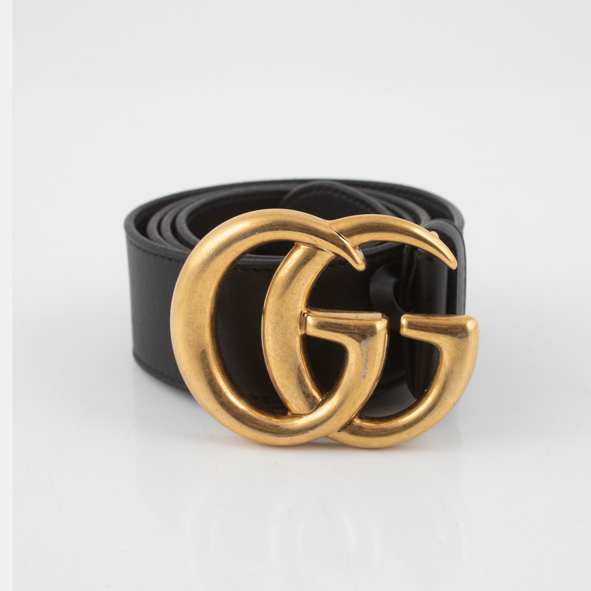 Gucci, skärp, strl 80/32.