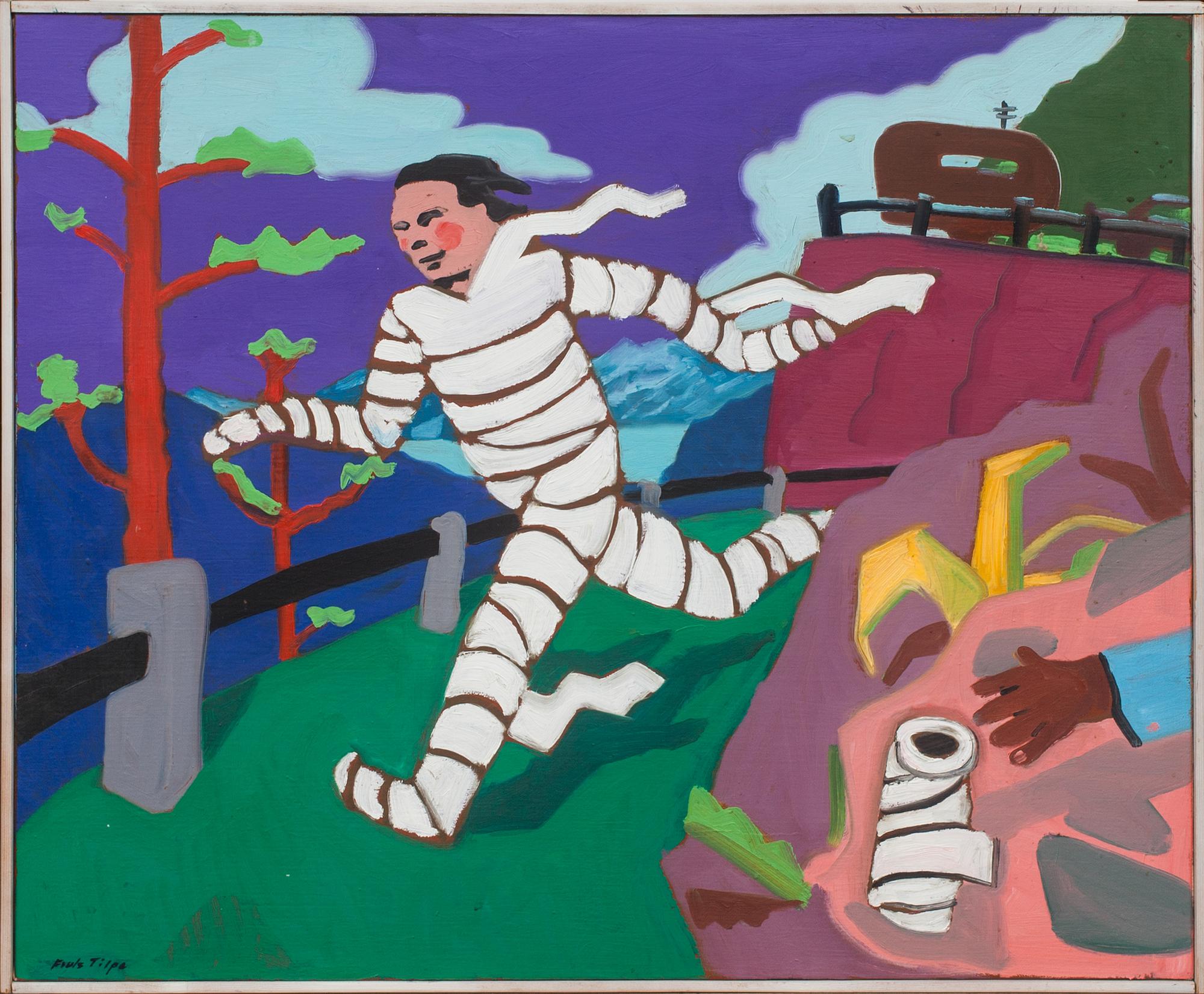 FRULS TILPO, olja på duk, signerad.