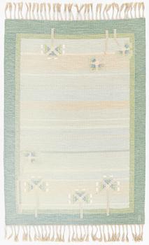 Anna-Johanna Ångström, matta, Röllakan, 'Vårblom', ca 197 x 137 cm.