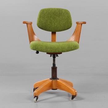 SKRIVBORDSSTOL, Tranås Kontorsmöbler, Tranås, omkring 1900-talets mitt.