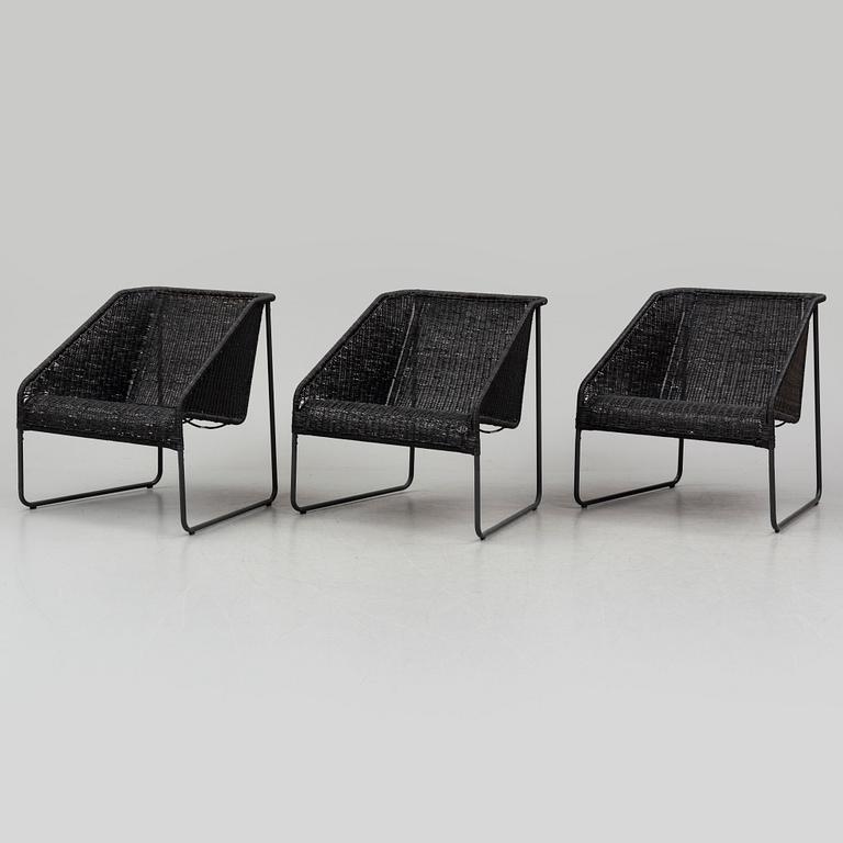 INGEGERD RÅMAN, a 'Viktig' rattan and tubular steel furniture sute from IKEA, 2016.