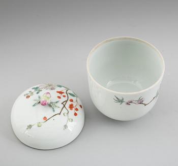 LOCKBURK, porslin, Kina, 1800-/1900-tal.